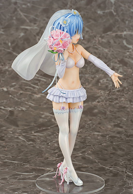Re:Zero Starting Life in Another World 1/7 Scale Pre-Painted Figure: Rem Wedding Ver. (Re-run) image 5