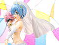 Re:Zero Starting Life in Another World 1/7 Scale Pre-Painted Figure: Rem Wedding Ver. (Re-run) thumbnail 7