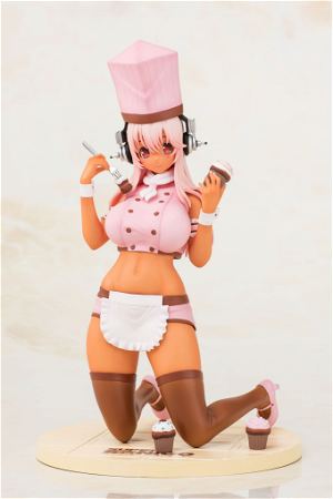 Super Sonico 1/6 Scale Pre-Painted Nama Figure: Super Sonico Fresh Figure Patissier Strawberry Choco Ver.