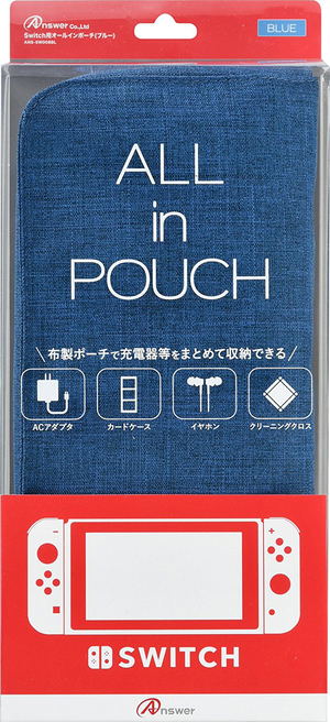 All in Pouch for Nintendo Switch (Blue)_