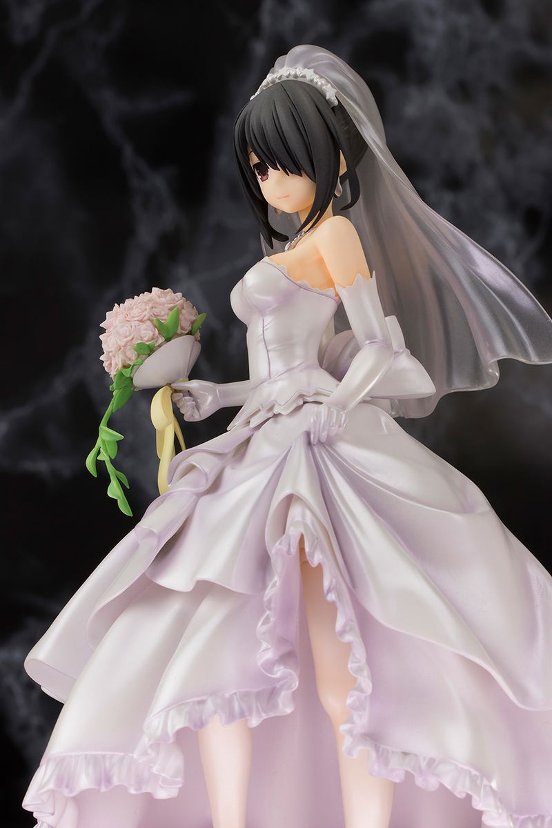 Date A Live 1/7 Scale Pre-Painted Figure: Tokisaki Kurumi Wedding Ver. image 5