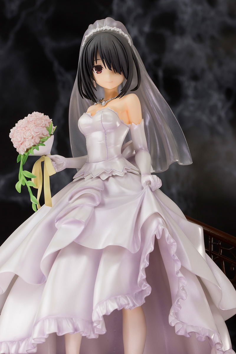 Date A Live 1/7 Scale Pre-Painted Figure: Tokisaki Kurumi Wedding Ver. image 6