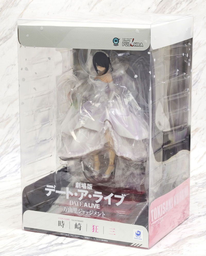 Date A Live 1/7 Scale Pre-Painted Figure: Tokisaki Kurumi Wedding Ver. image 7