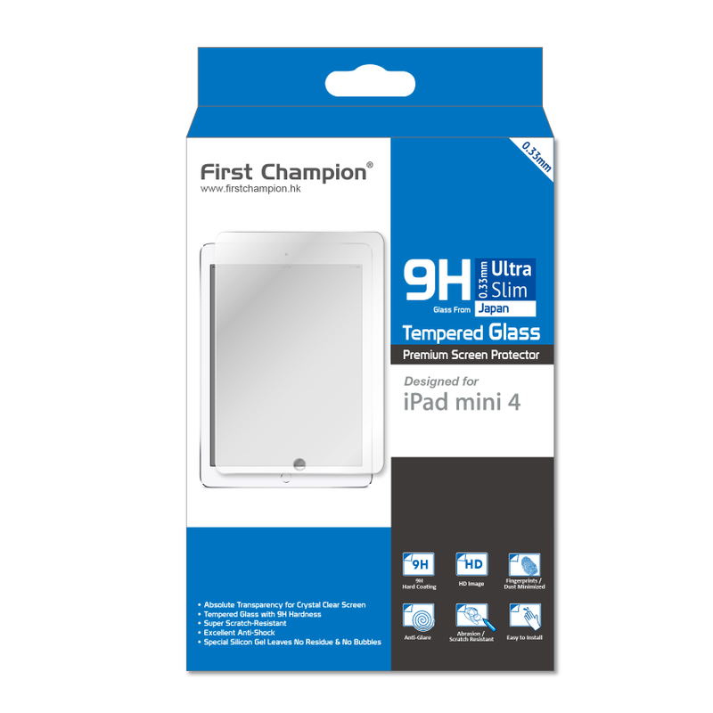 First Champion 9H Tempered Glass (iPad mini 4) image 1