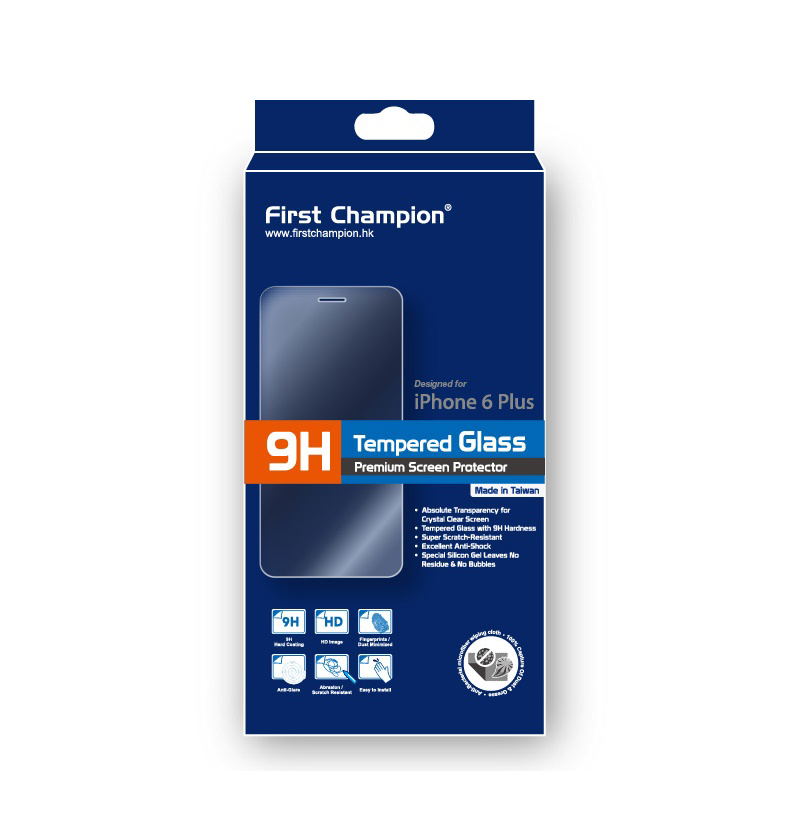 First Champion 9H Tempered Glass (iPhone 6 Plus/iPhone 6s Plus) image 1