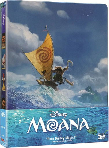 Moana 2D+3D (2-Disc Steelbook) image 1