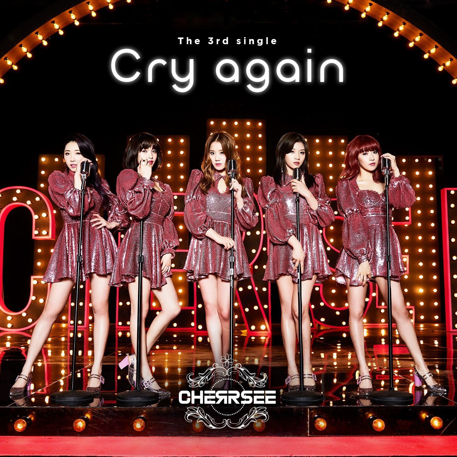 直筆サイン入り CHERRSEE CD Cry again Cry Again [CD+DVD Limited Edition Type B] (Cherrsee)