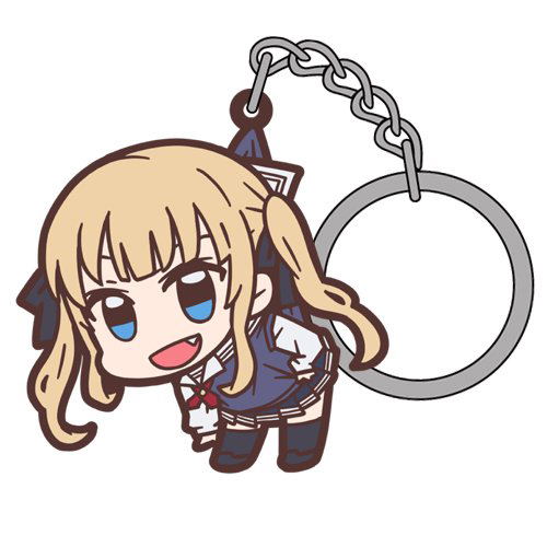 Saekano: How to Raise a Boring Girlfriend Tsumamare Keychain: Eriri Spencer Sawamura Flat Ver. (Re-run) image 1
