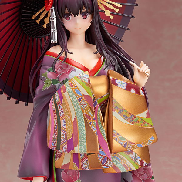 Saenai Heroine no Sodatekata 1/8 Scale Pre-Painted Figure: Utaha Kasumigaoka Kimono Ver. image 6