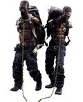The Walking Dead 1/6 Scale Pre-Painted Figure: Michonne's Pet Walker Twin Pack thumbnail 1