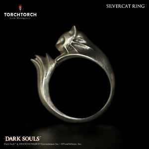 Dark Souls × TORCH TORCH / Ring Collection: Silvercat Ring Men's L / 21