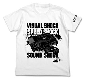 Mega Drive 3 Shock T-shirt White (S Size)_