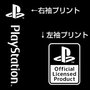 PlayStation Logo Zipper Hoodie Black (M Size)