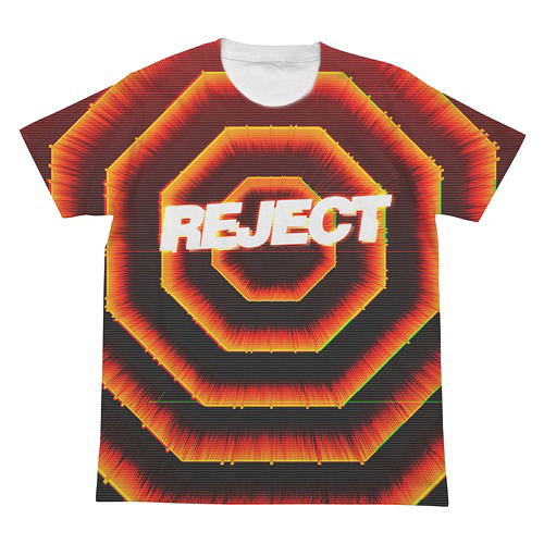 Rebuild Of Evangelion A.T. Field Full Graphic T-shirt (XL Size)