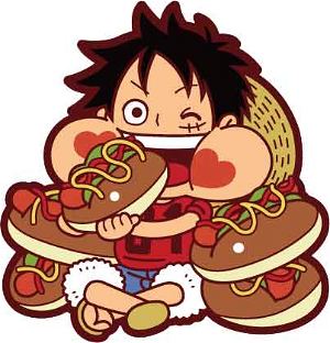 Rubber Mascot Mogumogu One Piece: Sanji's Kitchen -Brunch- (Set of 6 pieces)
