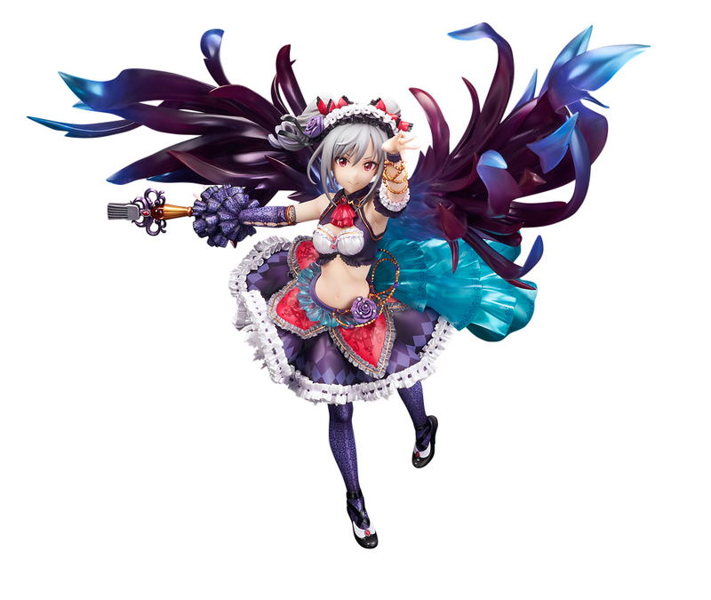 The Idolm@ster Cinderella Girls 1/7 Scale Pre-Painted Figure: Kanzaki Ranko Bara no Yamihime Ver. image 1