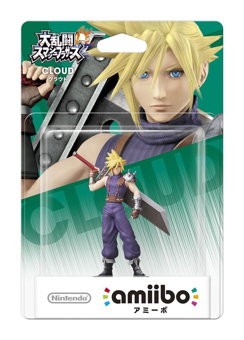 amiibo Super Smash Bros. Series Figure (Cloud) image 1
