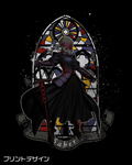 Fate/Grand Order Arturia Pendragon [Alter] T-shirt Black (XL Size) thumbnail 2