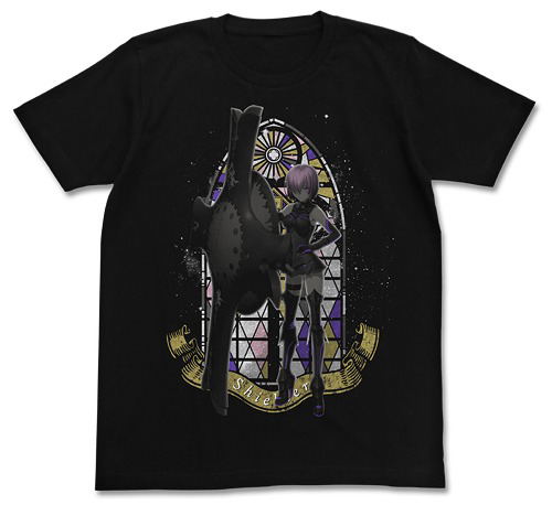 Fate/Grand Order Mashu Kyrielite T-shirt Black (L Size) image 1
