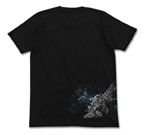 Gunbuster Okaerinasai Phosphorescent T-shirt Black (XL Size) image 2