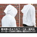 Itemya Wizard Zipper Hoodie Plain Stitch Ver. White (L Size) thumbnail 3