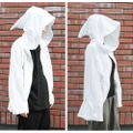 Itemya Wizard Zipper Hoodie Plain Stitch Ver. White (M Size) thumbnail 5