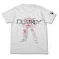 Mobile Suit Gundam Unicorn Destroy Mode T-shirt White (L Size) thumbnail 1