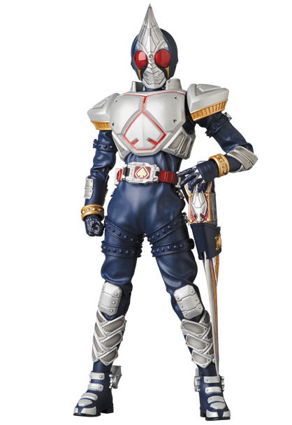 Real Action Heroes Kamen Rider Blade 1/6 Scale Action Figure: Kamen Rider Blade image 1