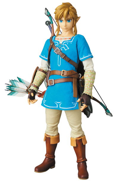 Real Action Heroes The Legend of Zelda 1/6 Scale Action Figure: Link Breath  of the Wild Ver.