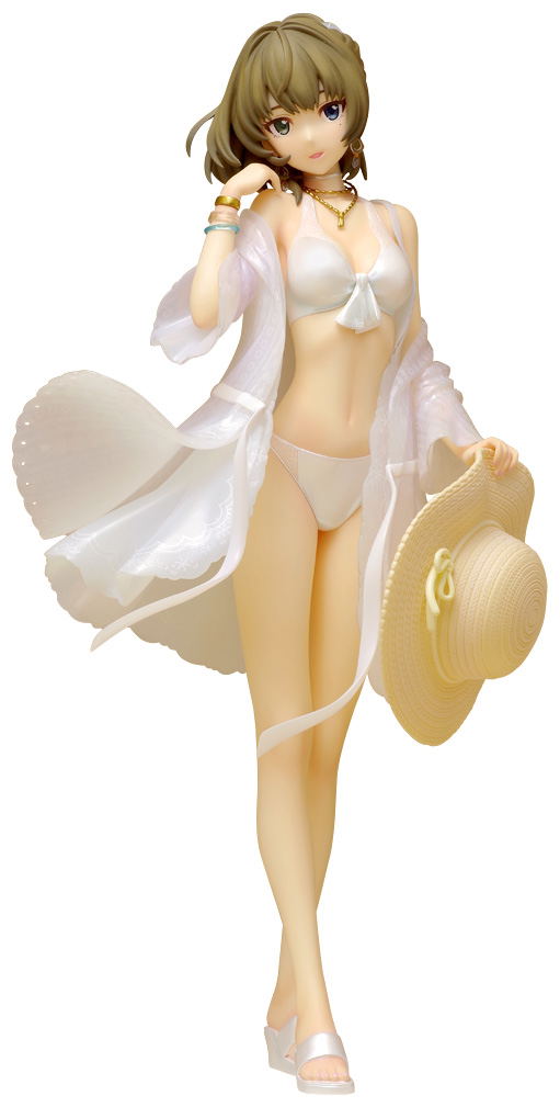 The Idolmaster Cinderella Girls Dream Tech 1/8 Scale Pre-Painted Figure: Shirahae no Shukujo - Kaede Takagaki image 1