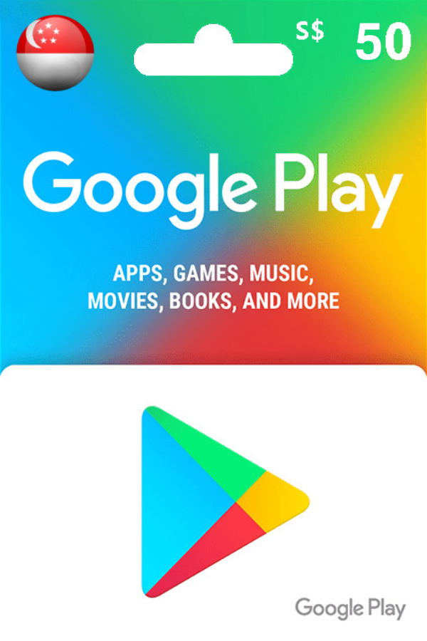 Google Play SGD 50 Gift Card | Singapore Account <span class="ext ext_digital">digital</span> image 1