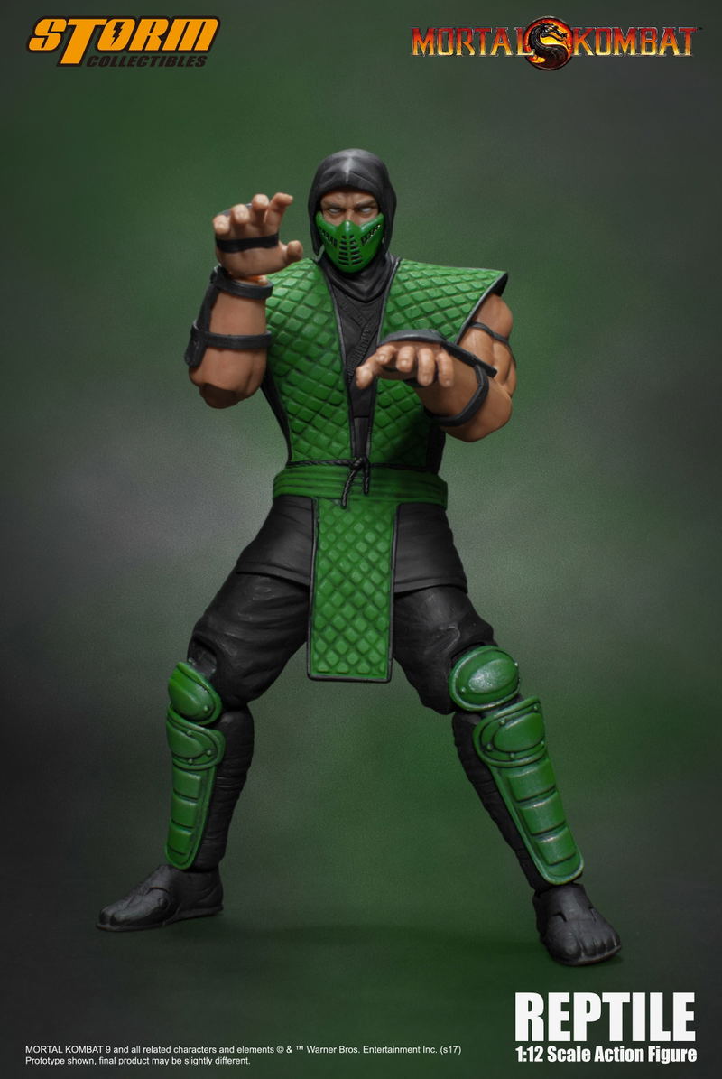 Mortal Kombat 1/12 Scale Pre-Painted Action Figure: Reptile image 10