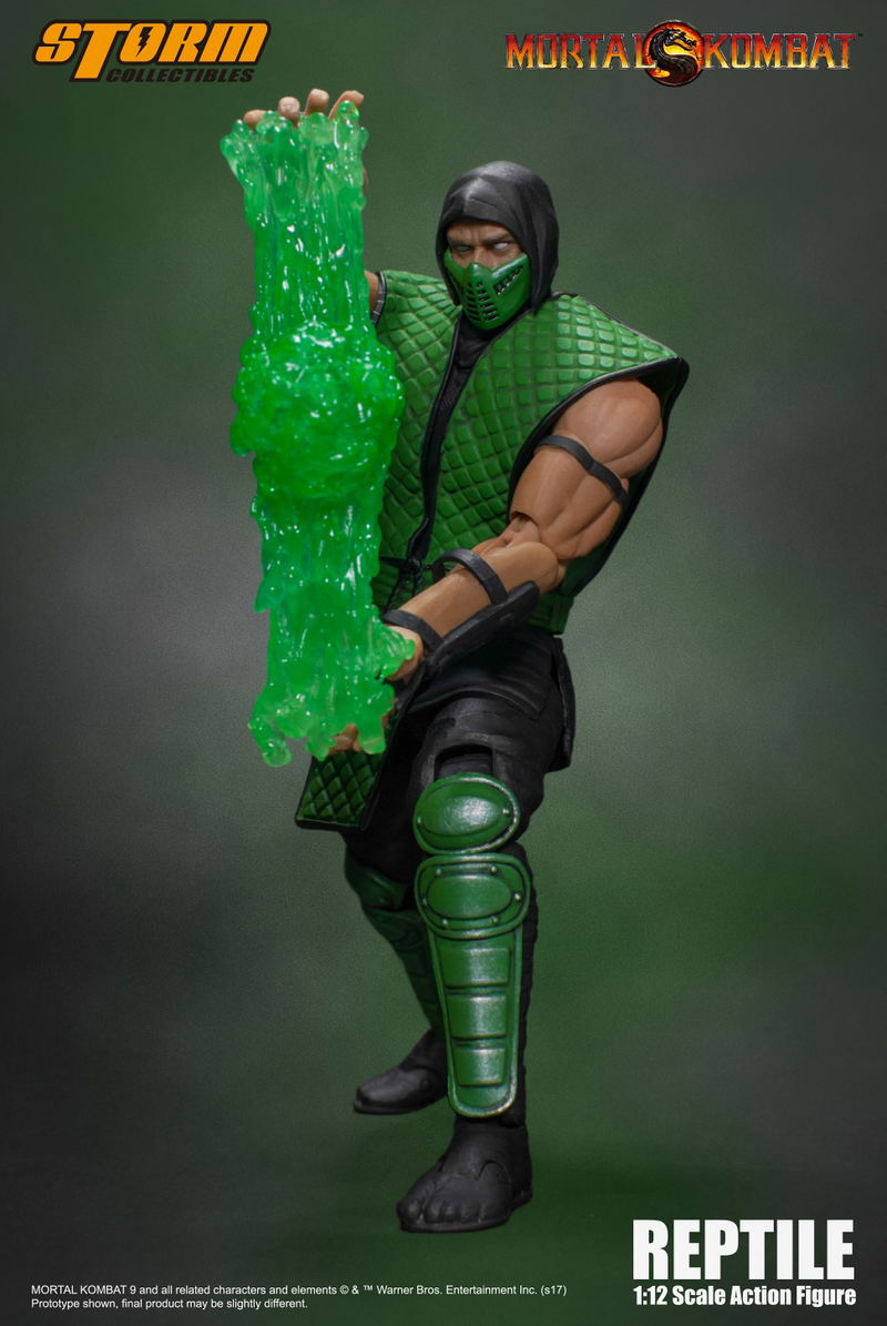 Mortal Kombat 1/12 Scale Pre-Painted Action Figure: Reptile image 13