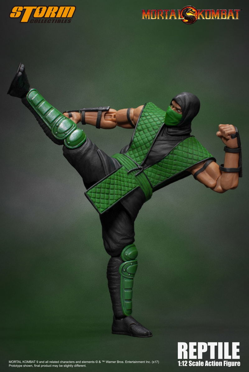 Mortal Kombat 1/12 Scale Pre-Painted Action Figure: Reptile image 15