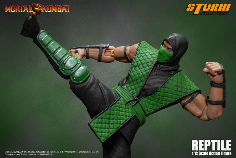 Mortal Kombat 1/12 Scale Pre-Painted Action Figure: Reptile image 16