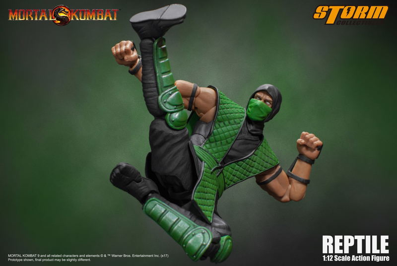 Mortal Kombat 1/12 Scale Pre-Painted Action Figure: Reptile image 18