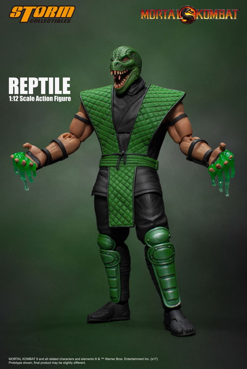 Mortal Kombat 1/12 Scale Pre-Painted Action Figure: Reptile image 2