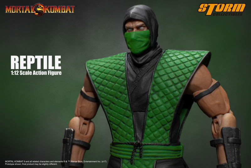 Mortal Kombat 1/12 Scale Pre-Painted Action Figure: Reptile image 20