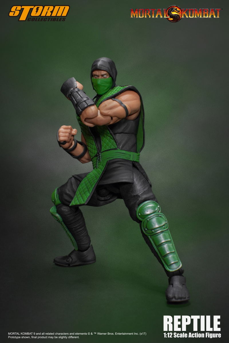 Mortal Kombat 1/12 Scale Pre-Painted Action Figure: Reptile image 23