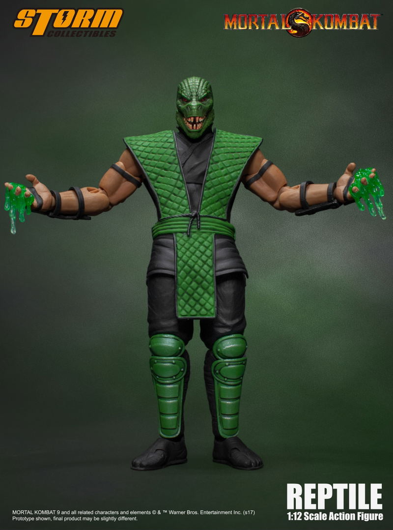 Mortal Kombat 1/12 Scale Pre-Painted Action Figure: Reptile image 3