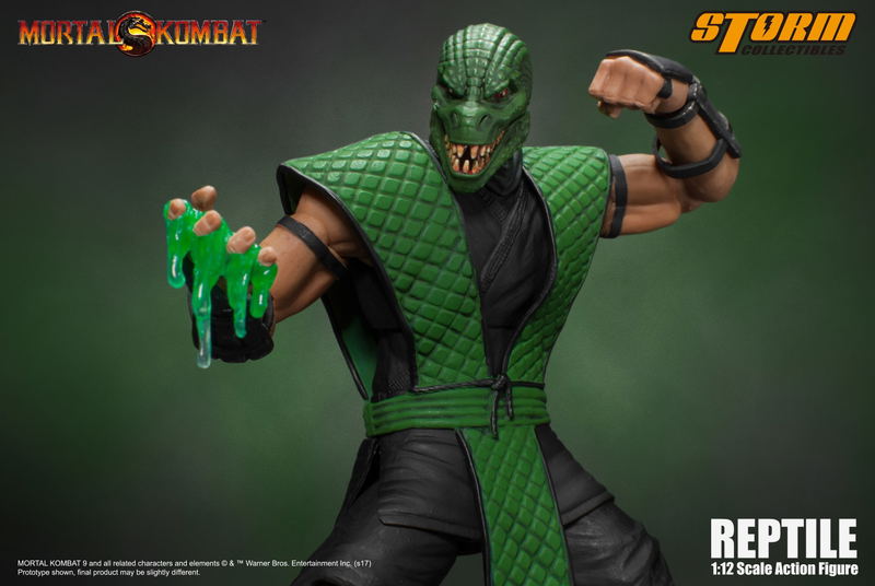 Mortal Kombat 1/12 Scale Pre-Painted Action Figure: Reptile image 5