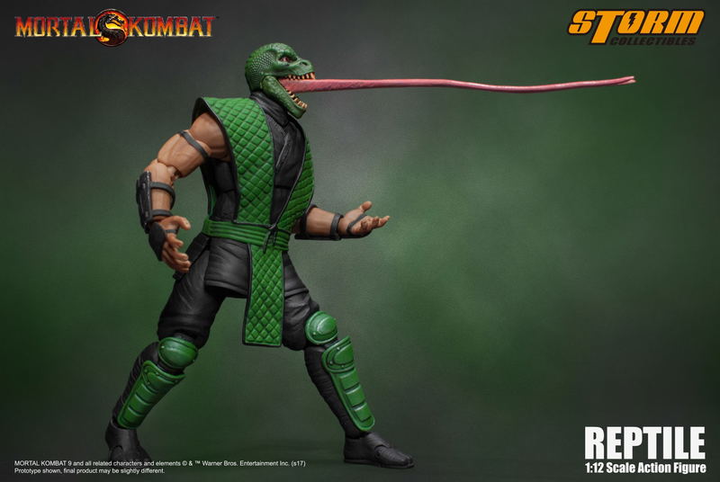Mortal Kombat 1/12 Scale Pre-Painted Action Figure: Reptile image 6