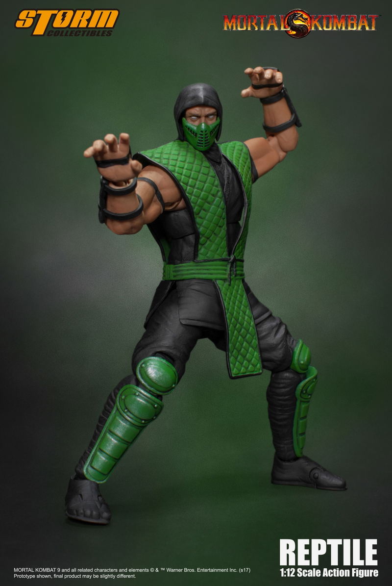 Mortal Kombat 1/12 Scale Pre-Painted Action Figure: Reptile image 7