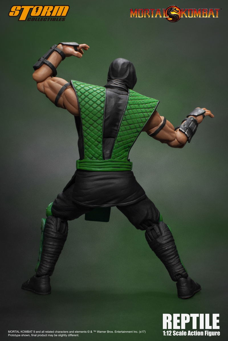 Mortal Kombat 1/12 Scale Pre-Painted Action Figure: Reptile image 8
