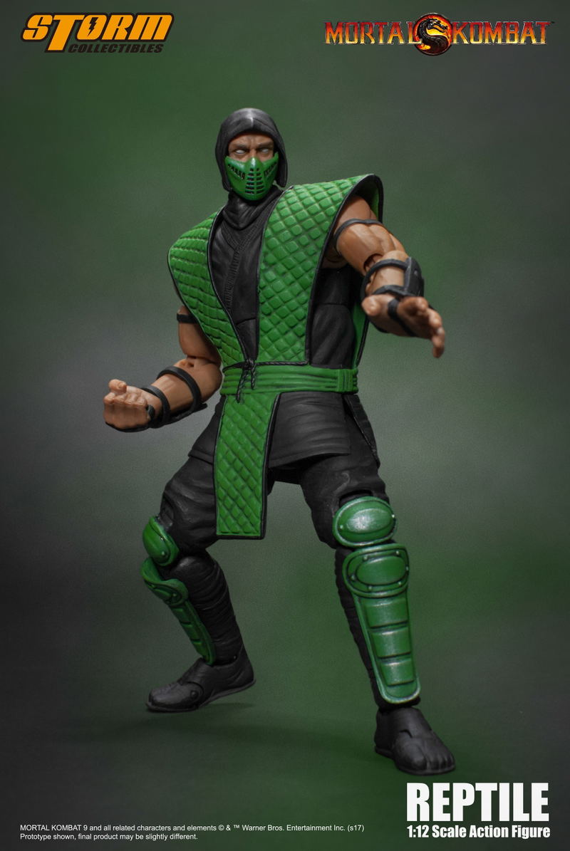 Mortal Kombat 1/12 Scale Pre-Painted Action Figure: Reptile image 9