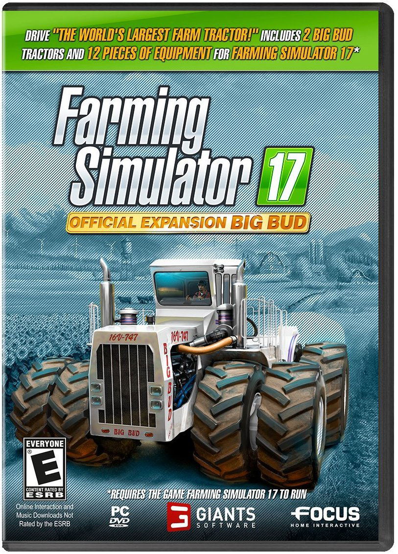 Farming Simulator 17: Big Bud Expansion (DVD-ROM) 適用於 Windows