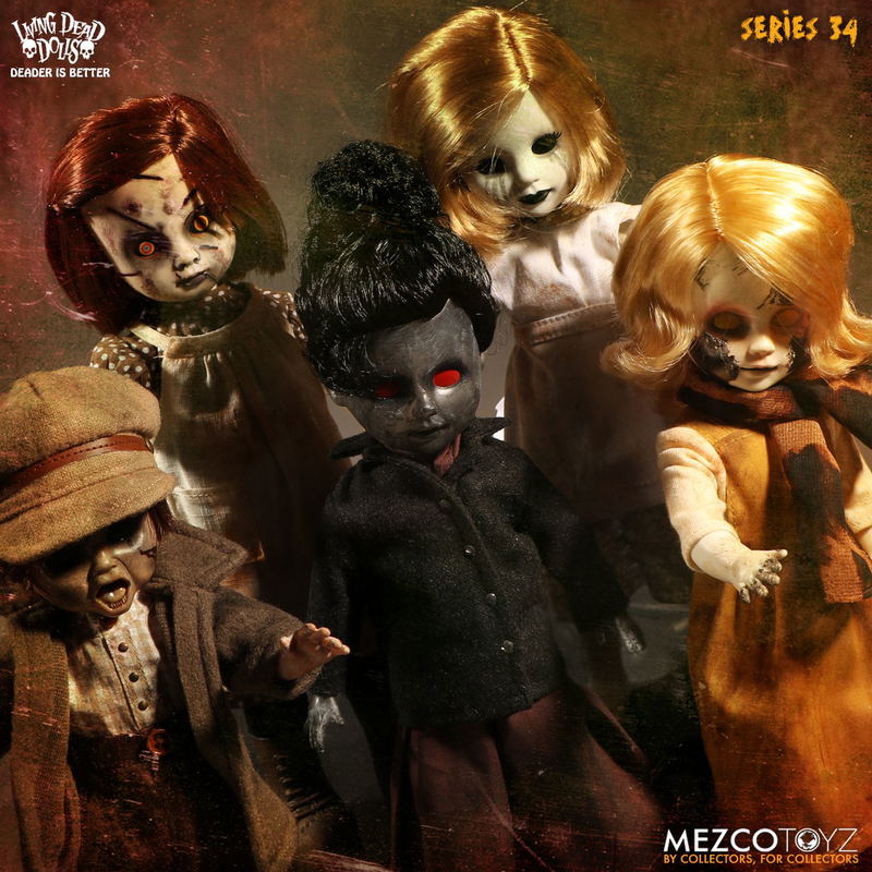 Living Dead Dolls Series 34 (Set of 5 pieces) image 2