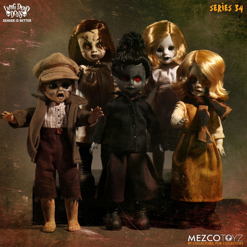 Living Dead Dolls Series 34 (Set of 5 pieces) image 1