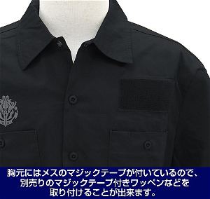 Overlord Momonga / Ainz Patch Base Work Shirt Black (L Size)