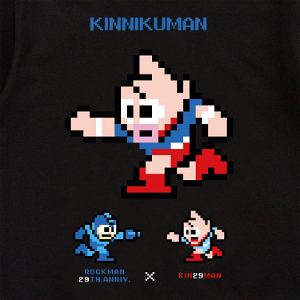 Rockman 29th Anniversary × Kin29man Collaboration T-shirt - Kinnikuman (L Size)